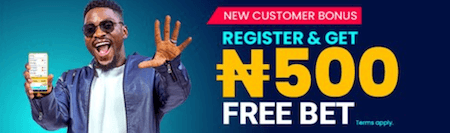 500 naira freebet betking