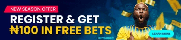 100 Naira freebets for Betking customers in Nigeria